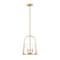 Z-Lite Archis Pendant, 3-Light, 12 In.W x 15.5 In.H, Modern Gold/Clear 3041P12-MGLD - alternate 1
